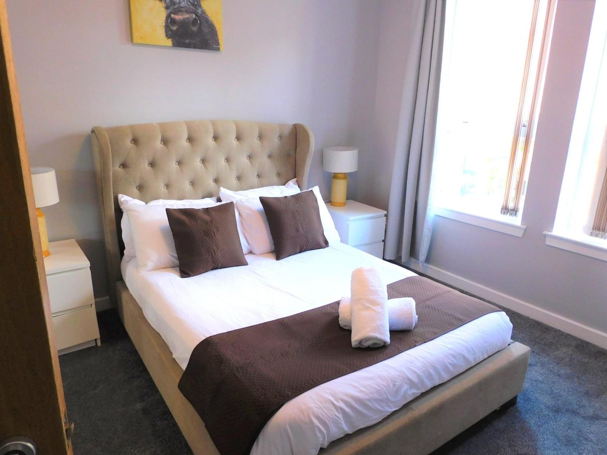 City Centre 2 Bedroom Apt, Close To M8 & Tourist Attractions 글라스고 외부 사진